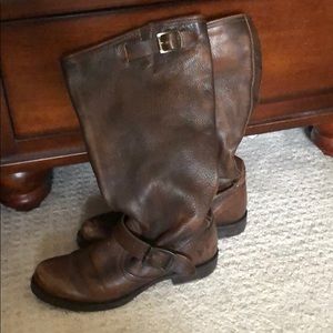 Frye wife calf boots